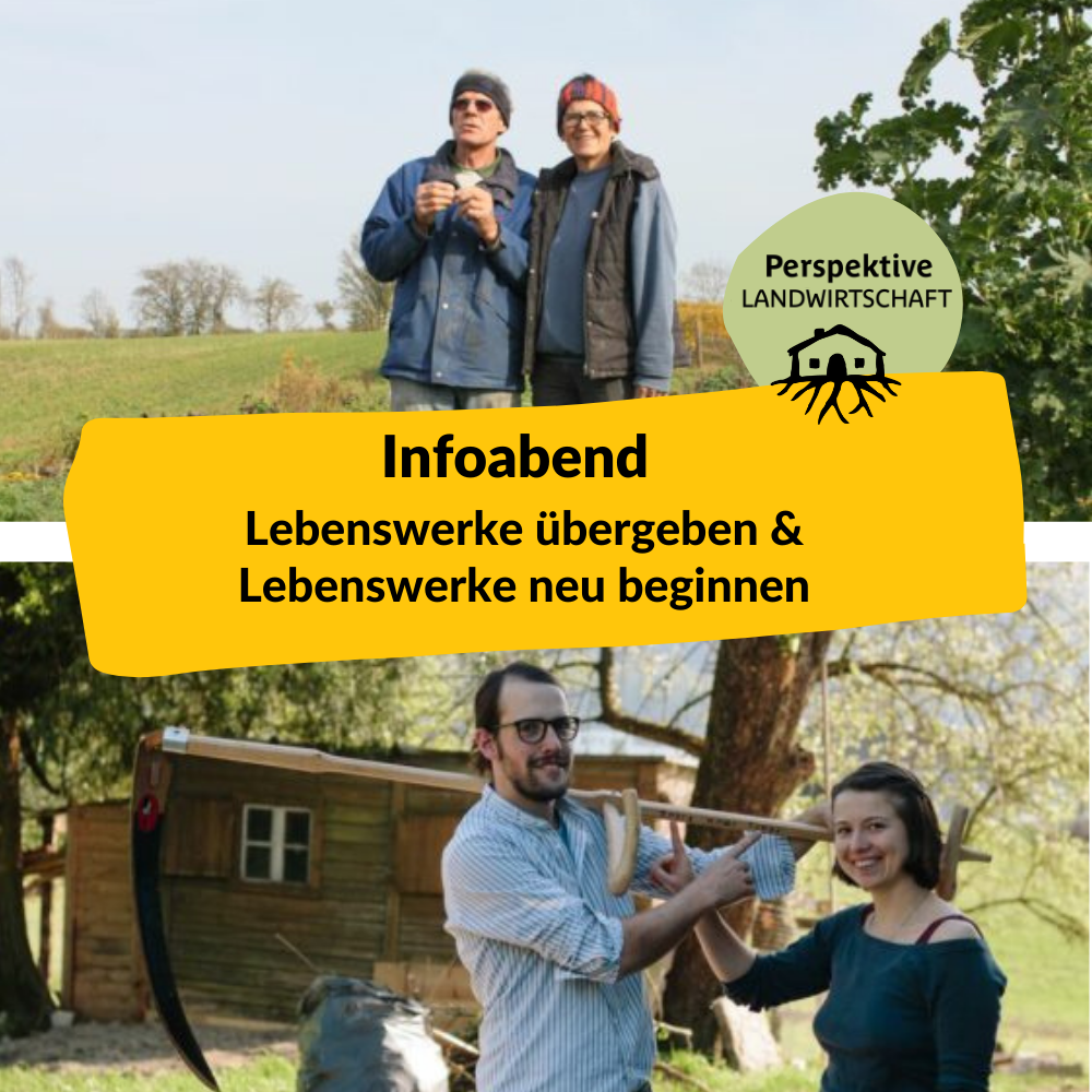 Perspektive Landwirtschaft Infoabend außerfamiliäre Hofübergabe Hofnachfolge Betriebskooperation Einstieg in die Landwirtschaft PELA